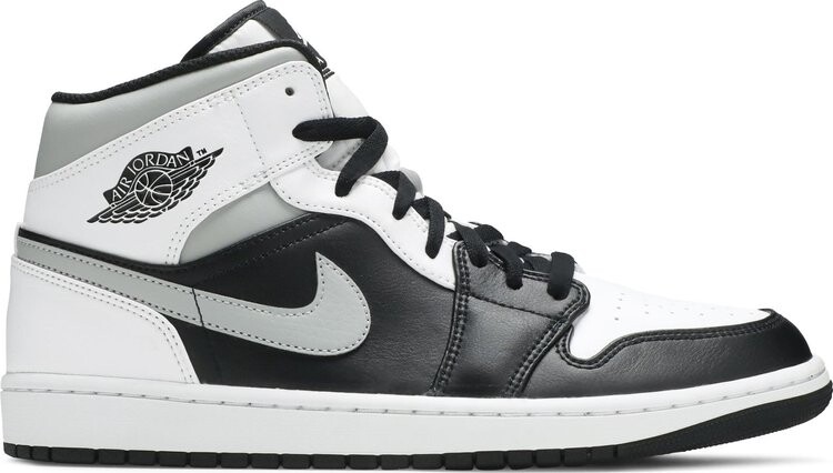 

Кроссовки Air Jordan 1 Mid White Shadow, серый