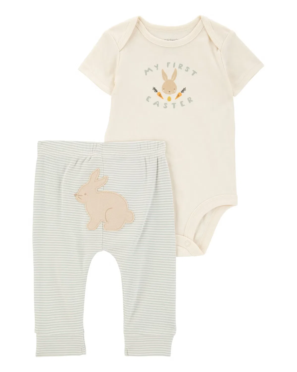 Боди-комбинезон с принтом My First Easter Carter'S, айвори
