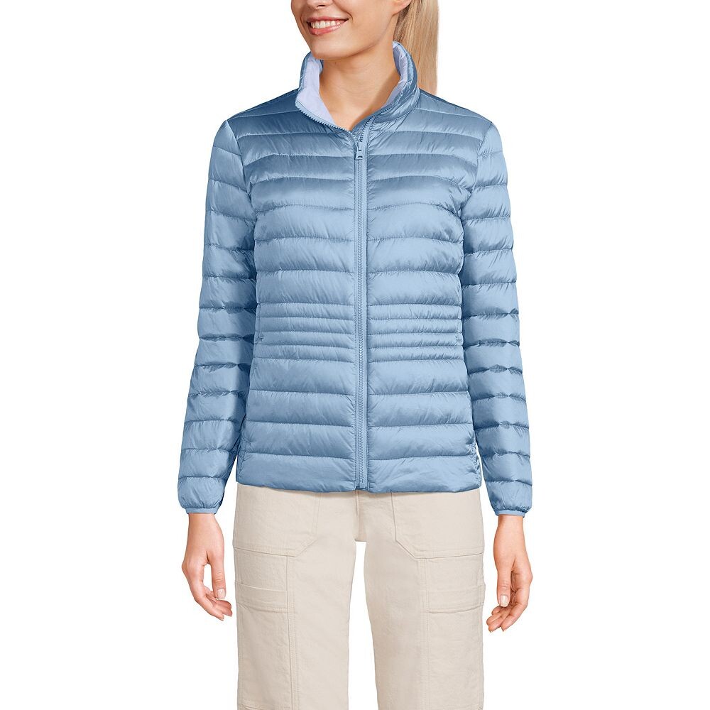 

Пуховик Petite Lands' End Wanderweight, цвет Cornflower Shine