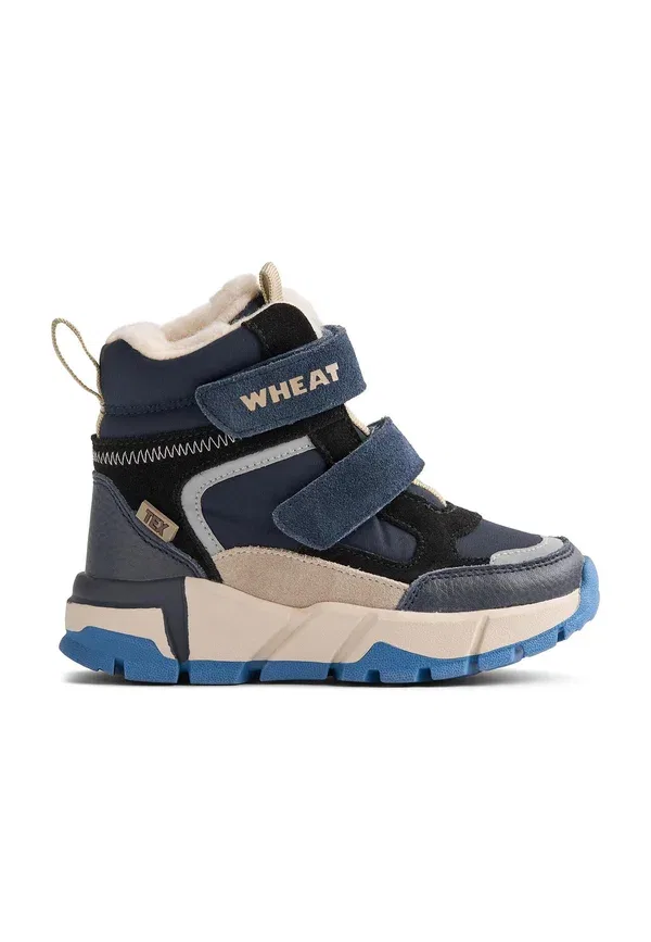Ботинки с мехом Wheat blue, синий