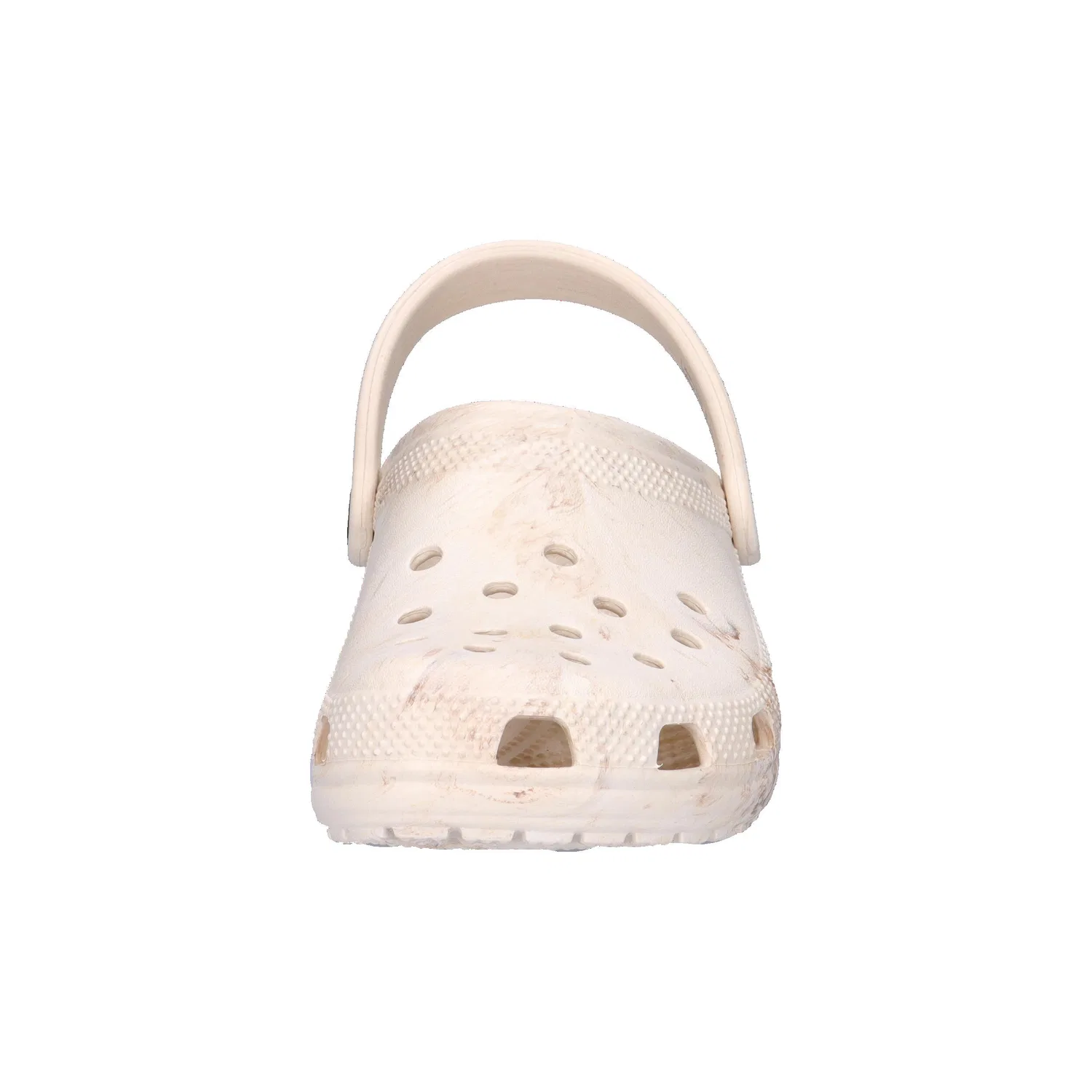 Детские классические клоги Watercolor Marbled Crocs, Цвет Beige Braun — фото 3