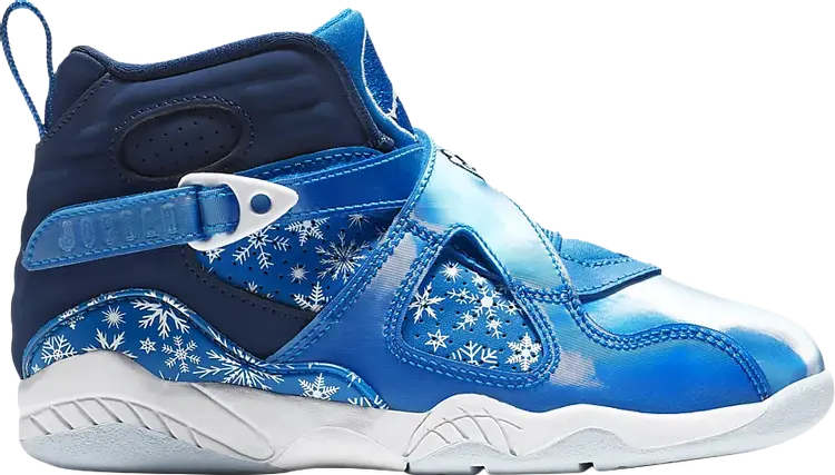 

Кроссовки Air Jordan 8 Retro PS Snowflake, синий