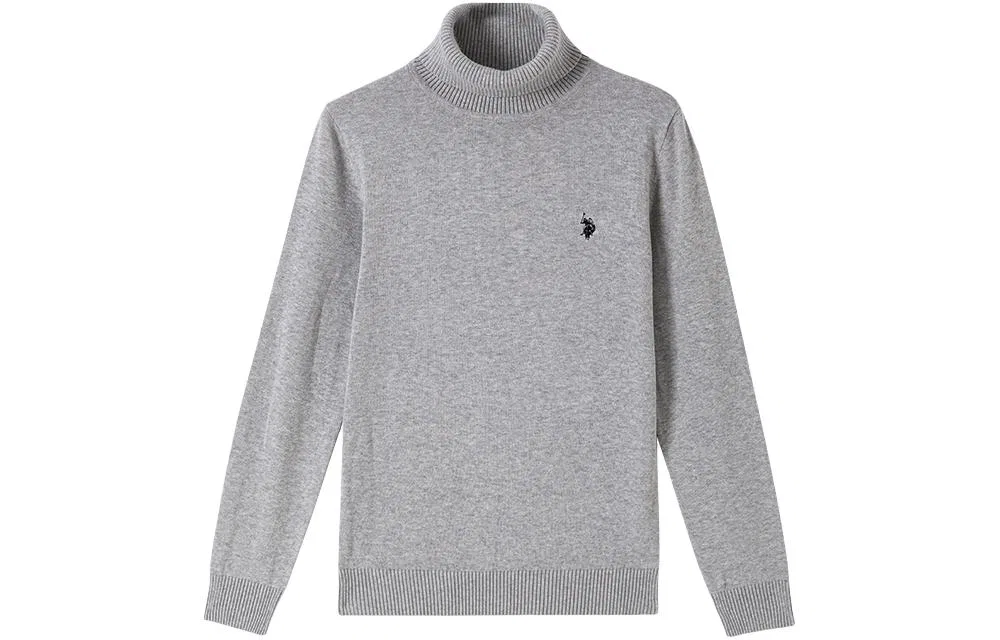Мужской джемпер с полуводолазкой U.S. POLO ASSN., Light Gray