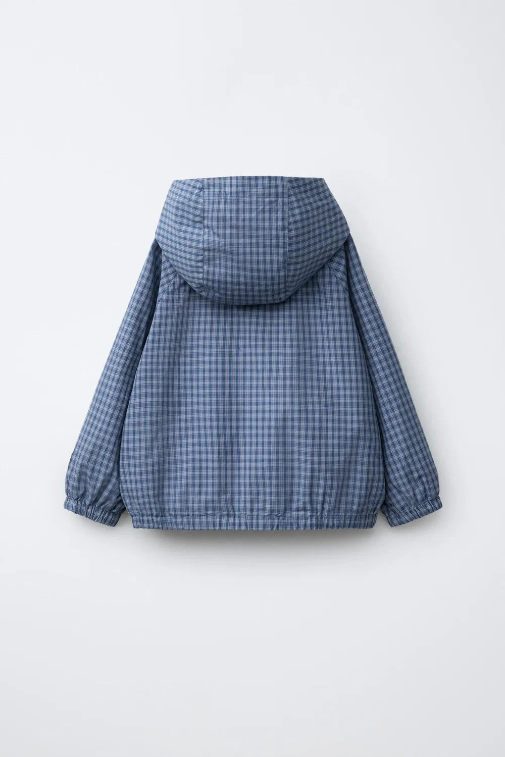 ЛЕГКАЯ КУРТКА В КЛЕТКУ ZARA, Blue — фото 2