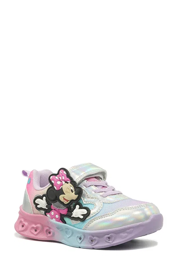 Детские кроссовки для девочек с принтом Minnie Mouse, Multicolored-102067310 — фото 2