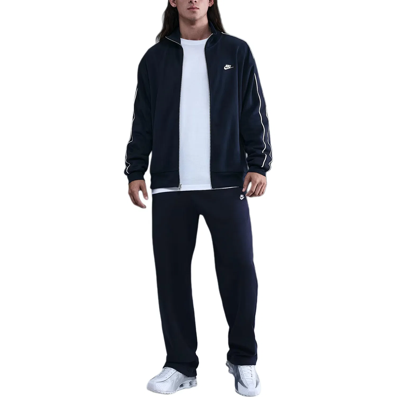 Мужская куртка спортивная свободного кроя Sportswear Club Nike — фото 3