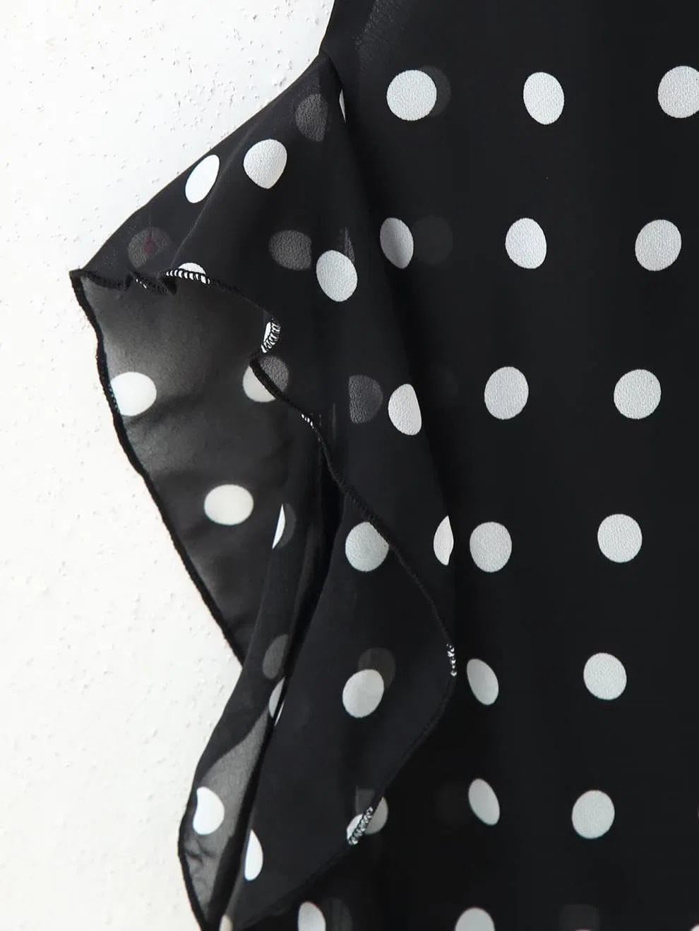 Женское платье-сарафан с воланами в горошек Generic, Polka Dots — фото 2