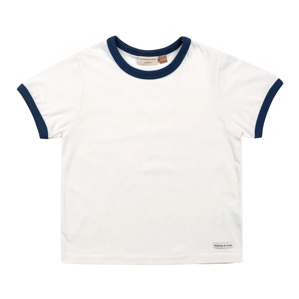 Детская футболка с принтом Beachesling T-Shirt Blue BEACHESAND CREAM KIDS, Blue