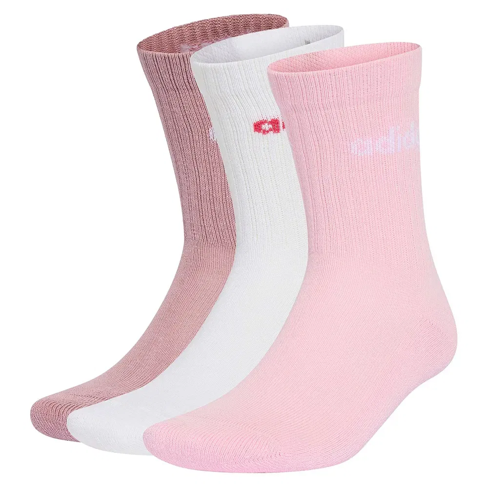 Женские носки с мягкой подошвой Adidas Linear Crew Cushioned, Multicolor