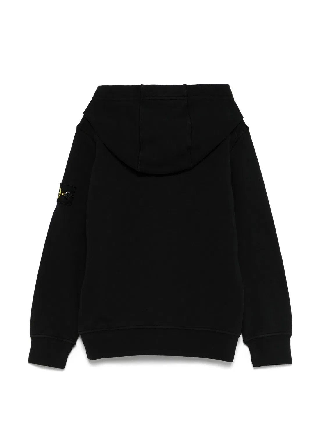 Stone Island Свитшот с капюшоном черного цвета — фото 3