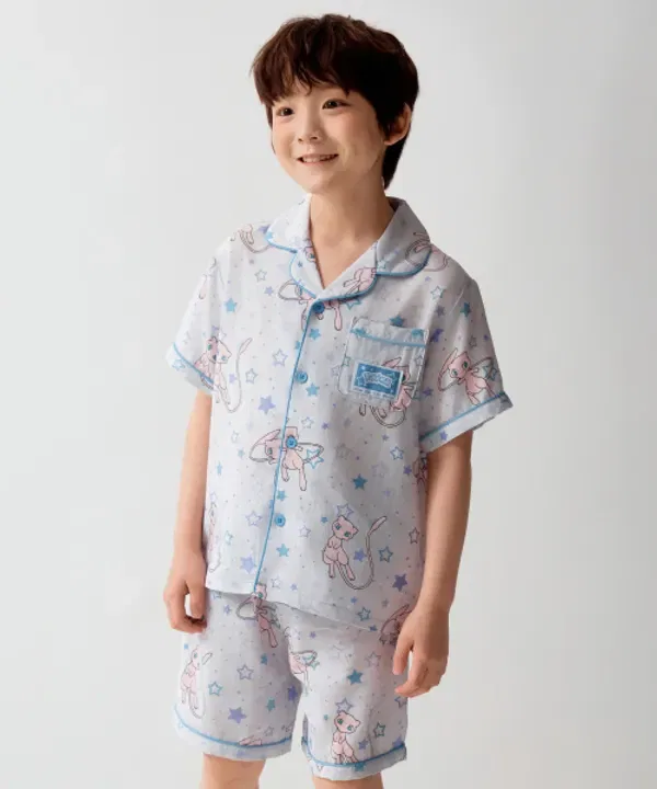 Пижама с коротким рукавом, Pokemon, Spao Kids, светло-фиолетовый