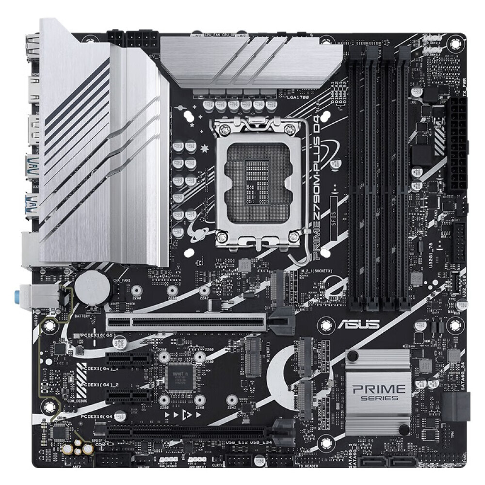 

Материнская плата Asus PRIME Z790M-PLUS, LGA1700, DDR4