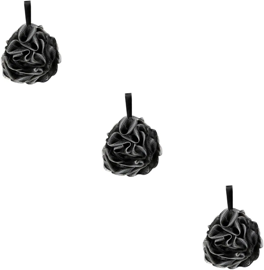 Мочалка для душа сетчатая DOITOOL, 3 шт, 15x36x12 см, Schwarz