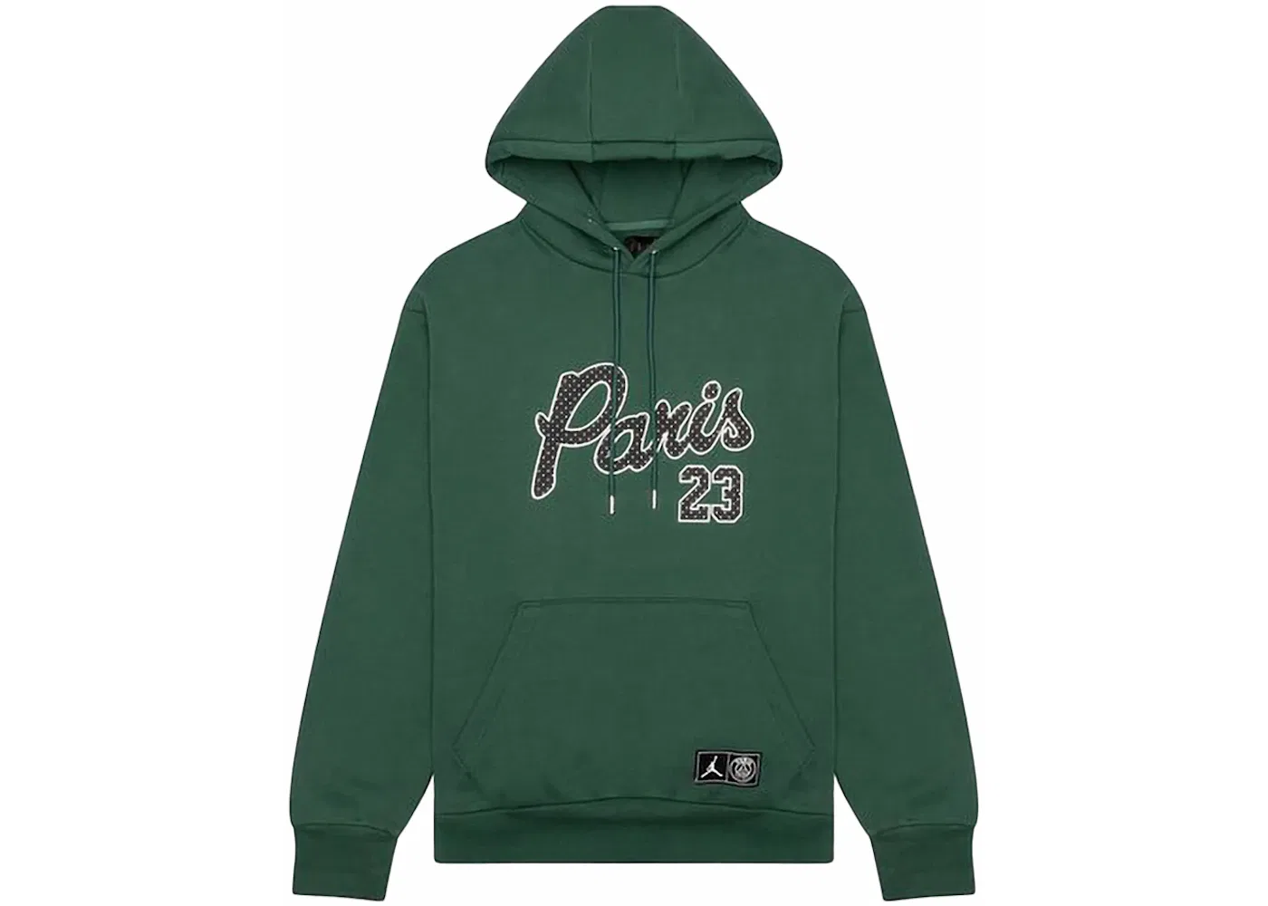 Мужской пуловер с капюшоном Nike Air Jordan Paris Saint-Germain Pullover Hoodie, Noble Green