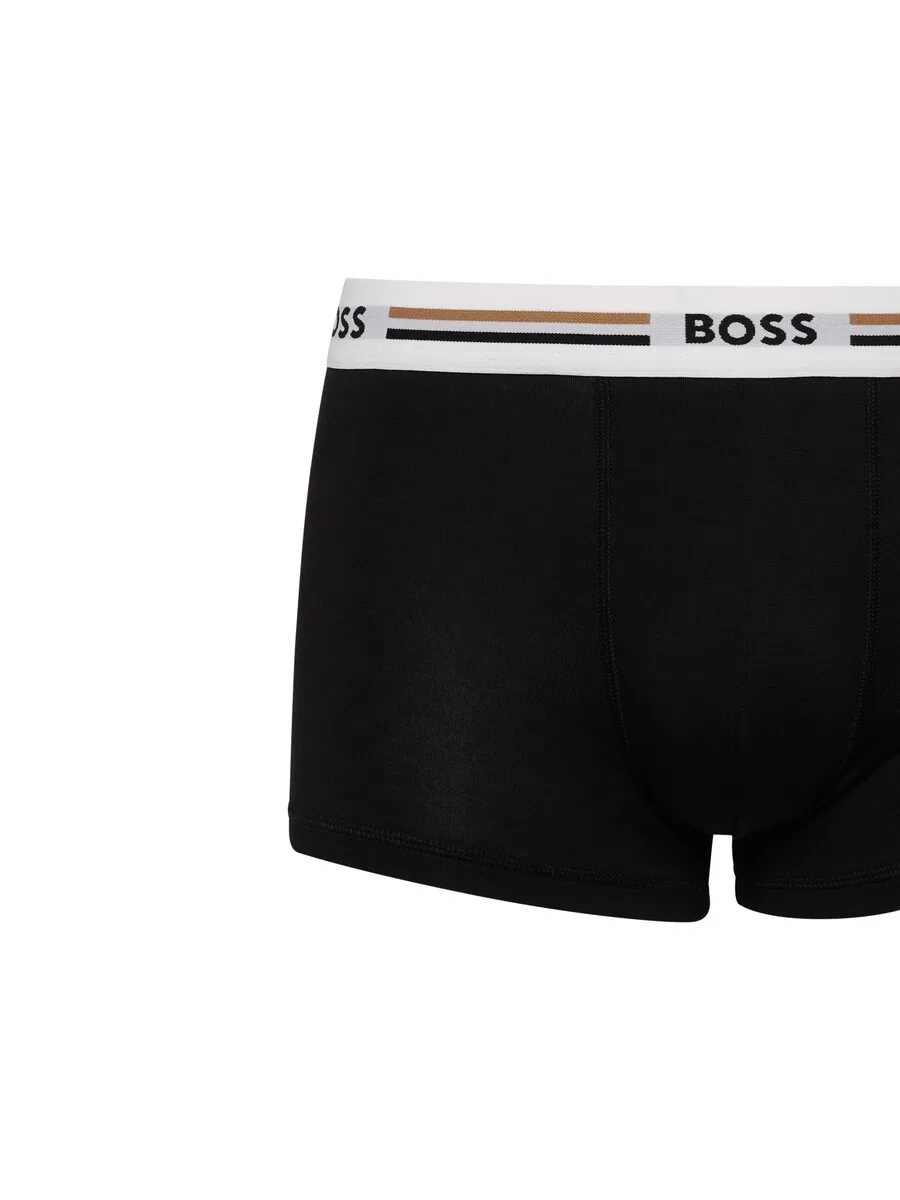 Боксерские шорты BOSS черного цвета — фото 4