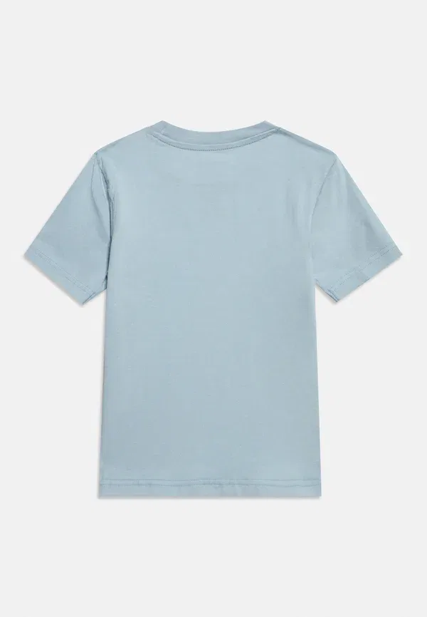 Футболка хлопковая Basic T-shirt Lyle & Scott, Navy, Jet Black, Opal Blue, черный/темно-синий — фото 2