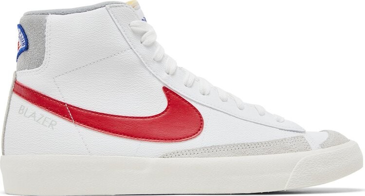 

Кроссовки Nike Blazer Mid '77 'White Phantom Gym Red', белый