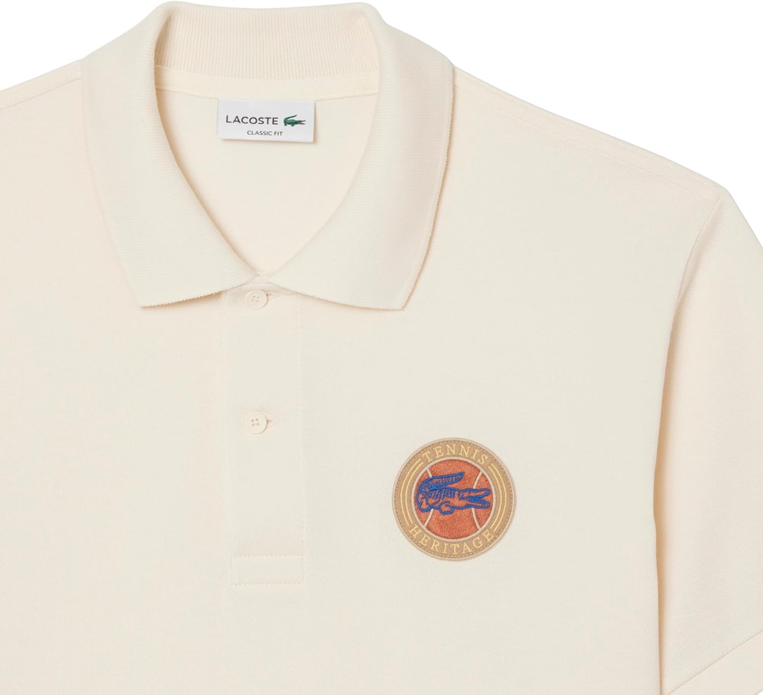 Футболка-поло Lacoste, мужская, классическая — фото 2