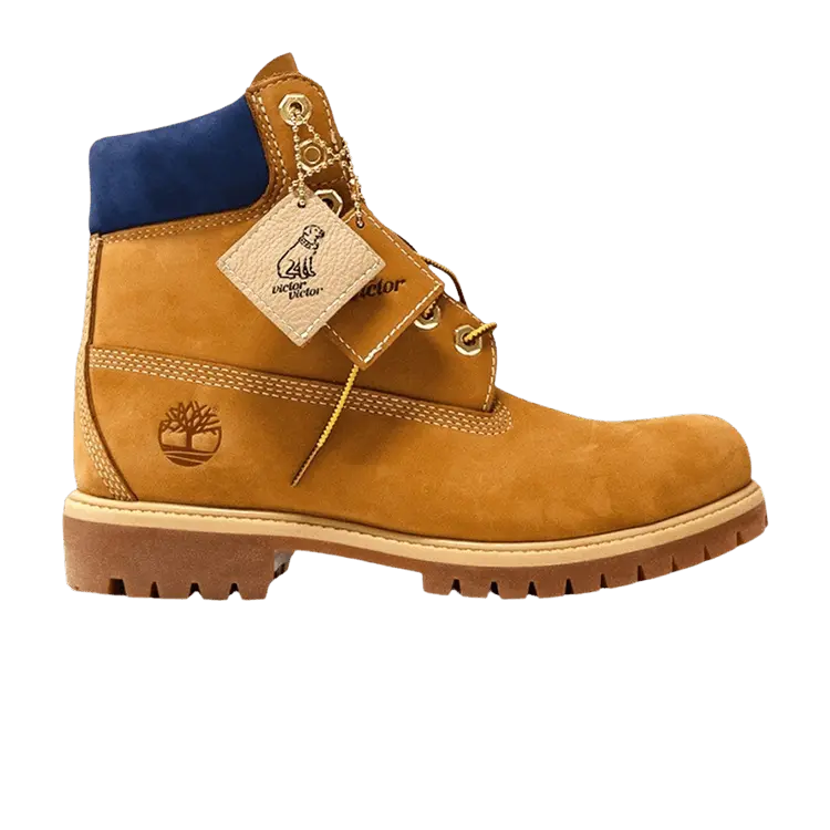 

Кроссовки Timberland Victor Victor x 6 Inch Wheat Navy, желто-коричневый