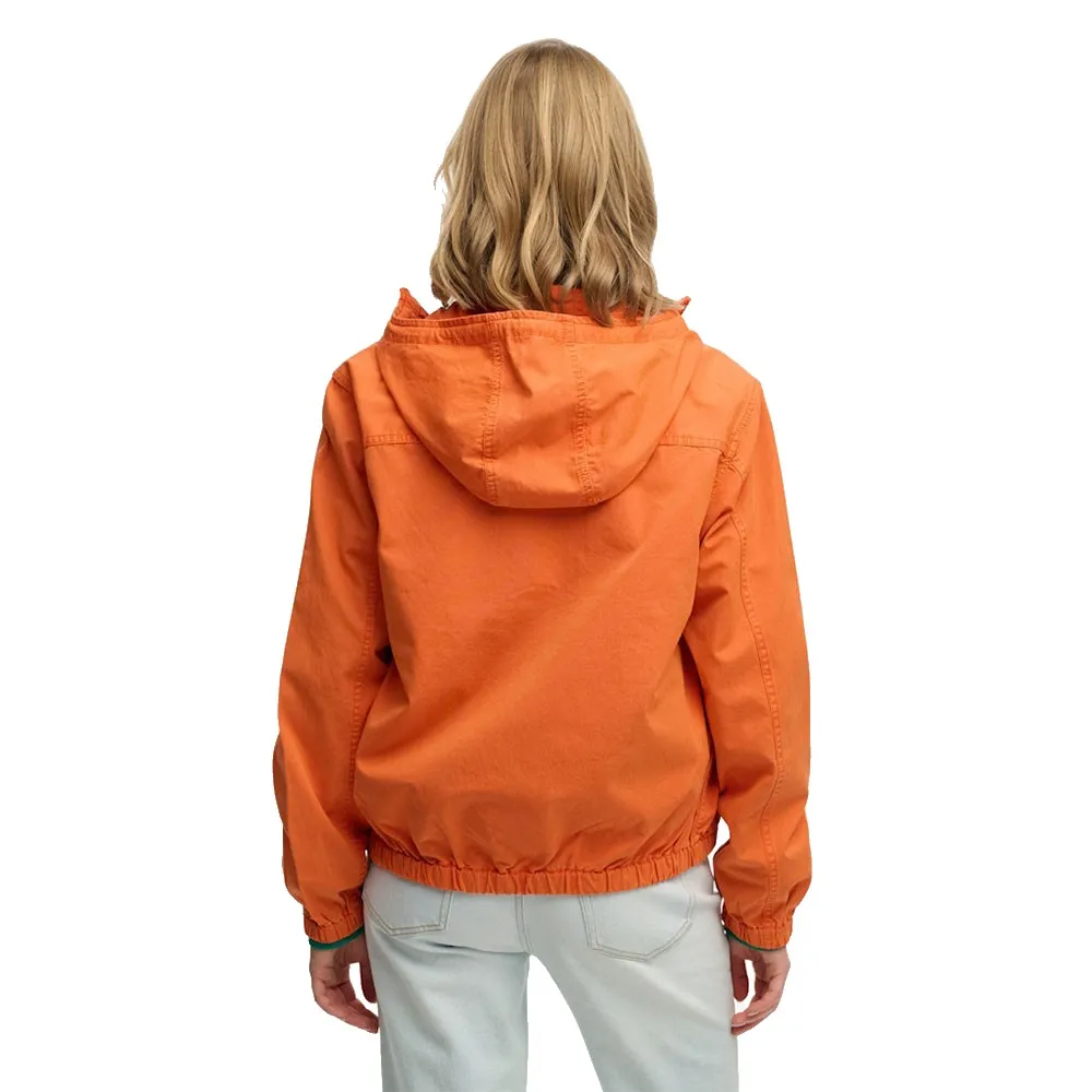 Куртка Superdry из стираной саржи, оранжевый — фото 2