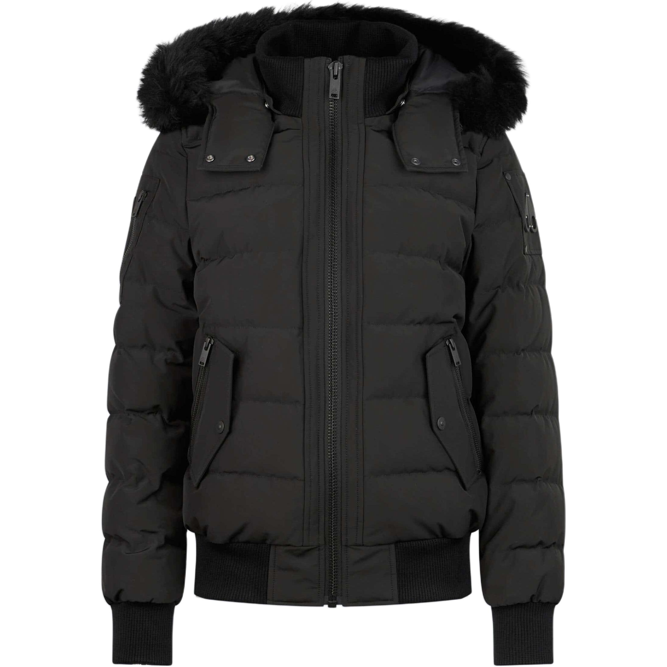 

Куртка Ladriere с капюшоном и утеплителем Moose Knuckles, черный