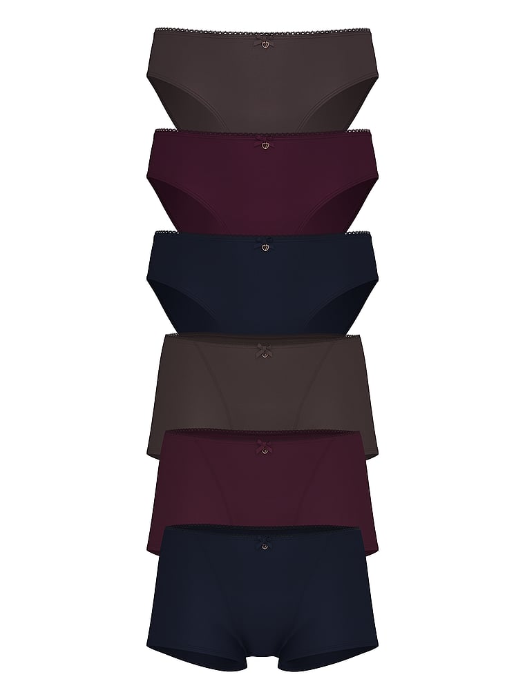 

Упаковка из 6 гладких трусиков для менструации смешанного силуэта Body By Victoria, smooth multi