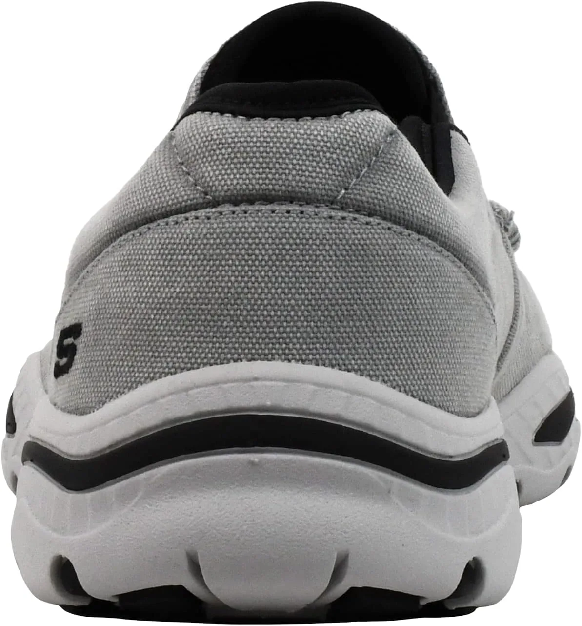 Мужские кроссовки Skechers Creston Moseco свободного кроя, черный/серый — фото 3