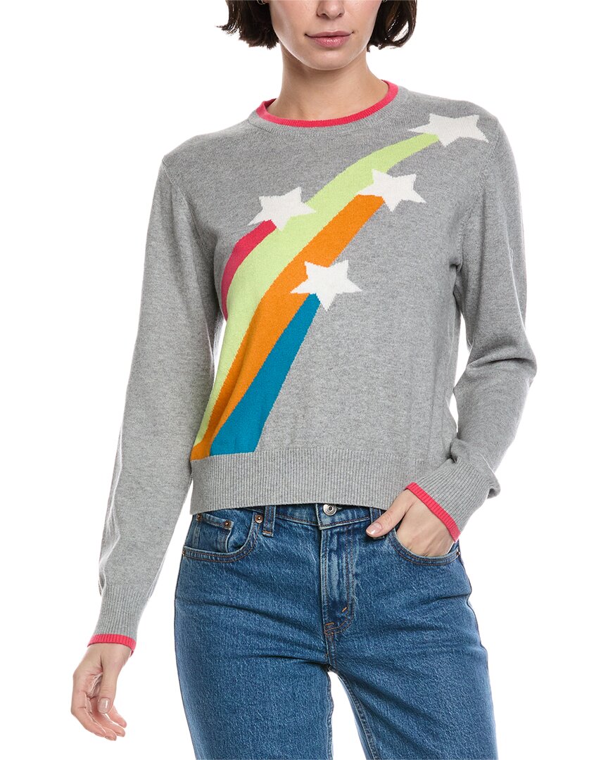 

Свитер Brodie Cashmere Shooting Star из кашемировой смеси, серый