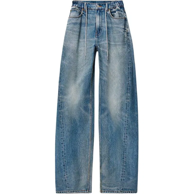 Джинсы женские SS26 Alexander Wang, Light Indigo
