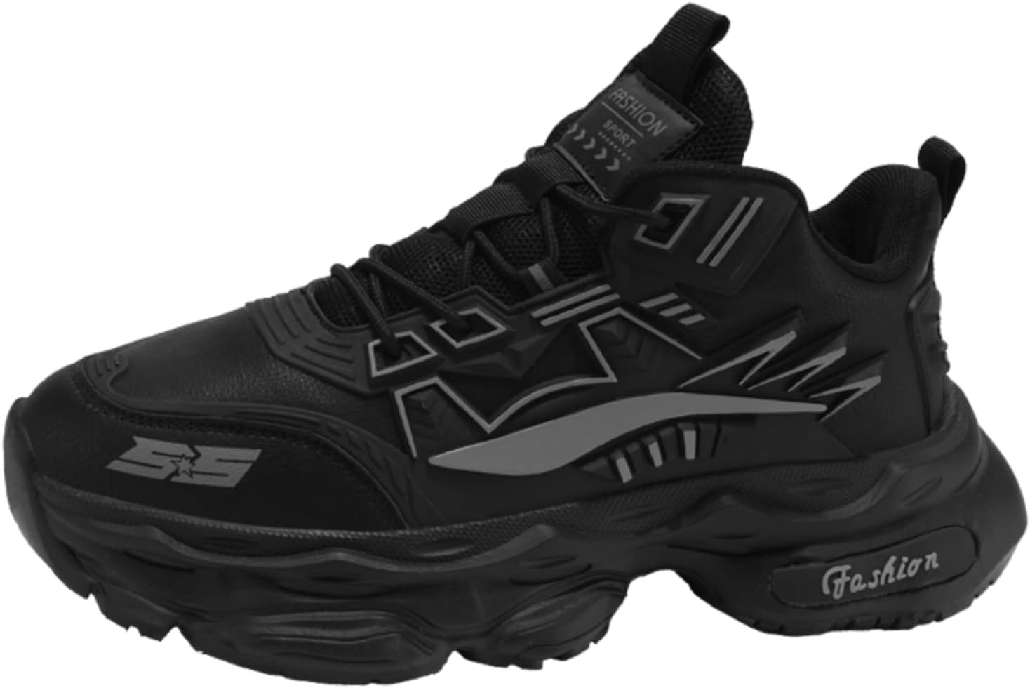 

Мужские белые массивные кроссовки на платформе, стильные дышащие сетчатые кроссовки в стиле «папа» с уникальным дизайном подошвы, удобная повседневная обувь Aokisx