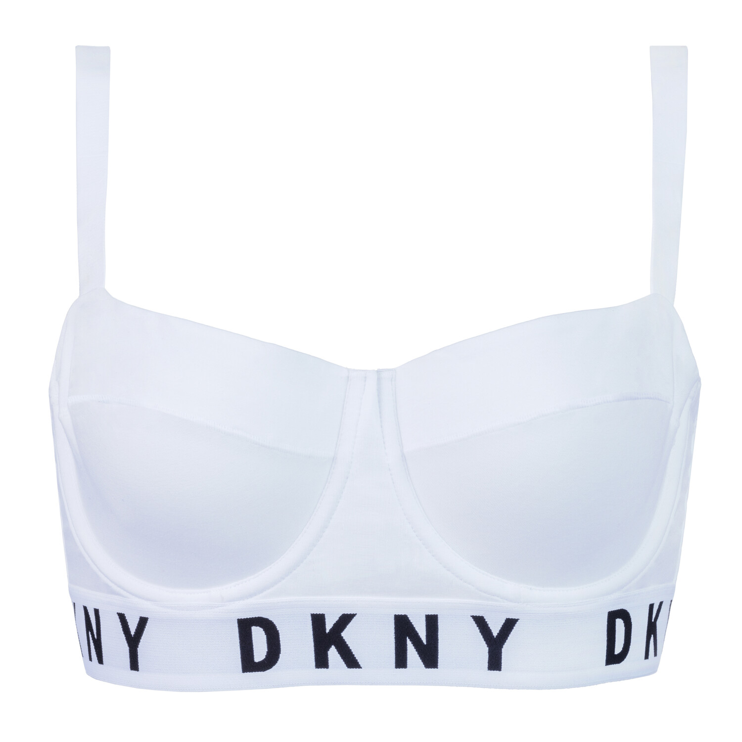 

Бюстгальтер с косточками DKNY Bra Cozy Boyfriend, белый