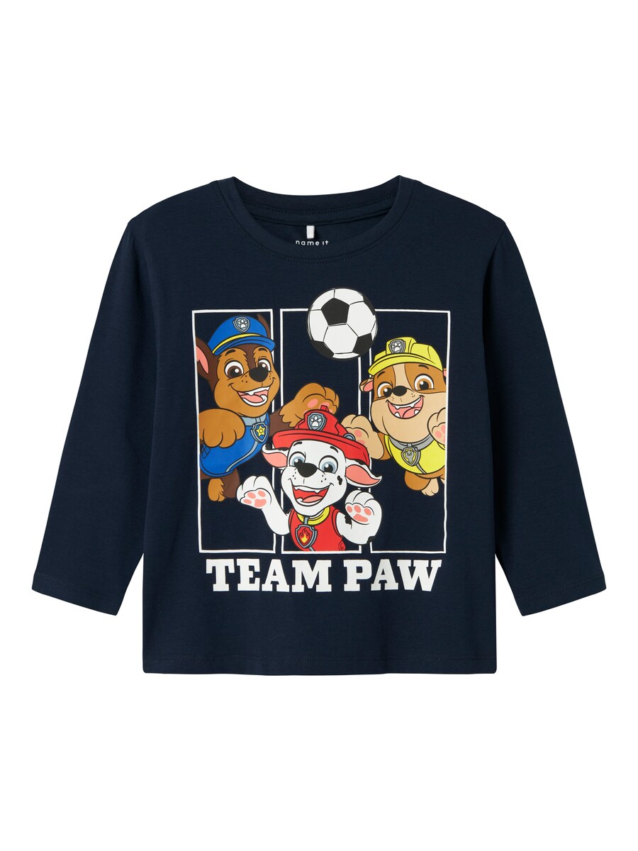 

Рубашка NAME IT NMMJOLL PAW, синий/темно-синий
