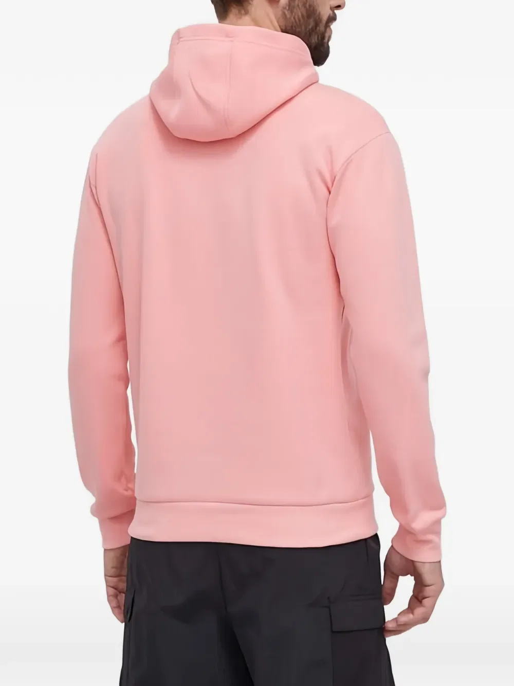 Толстовка с капюшоном и логотипом Adidas, розовый — фото 3