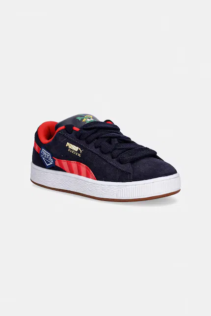 Кроссовки замшевые Suede XL Super Jr Puma, синий