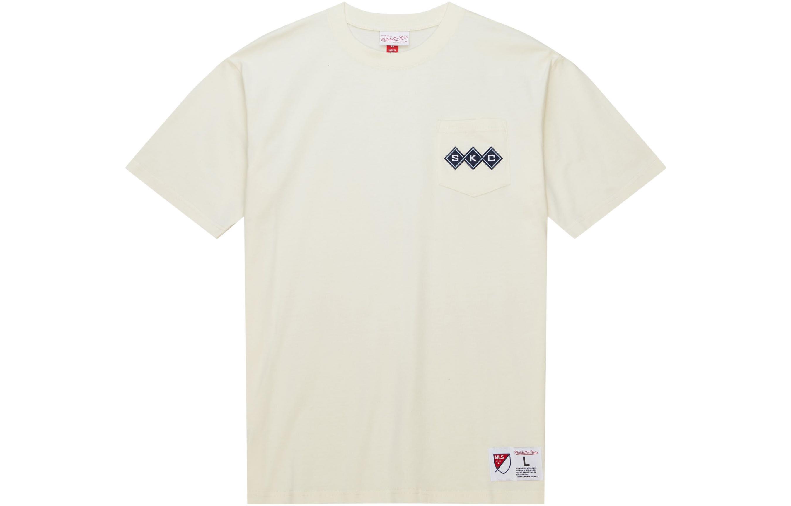 

Футболка мужская экрю Mitchell Ness