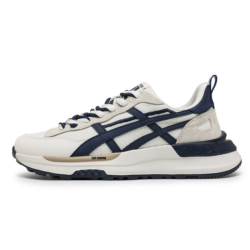 

Кроссовки мужские Lifestyle Shoes Men Low-Top Cat Cooper, бежевый/синий