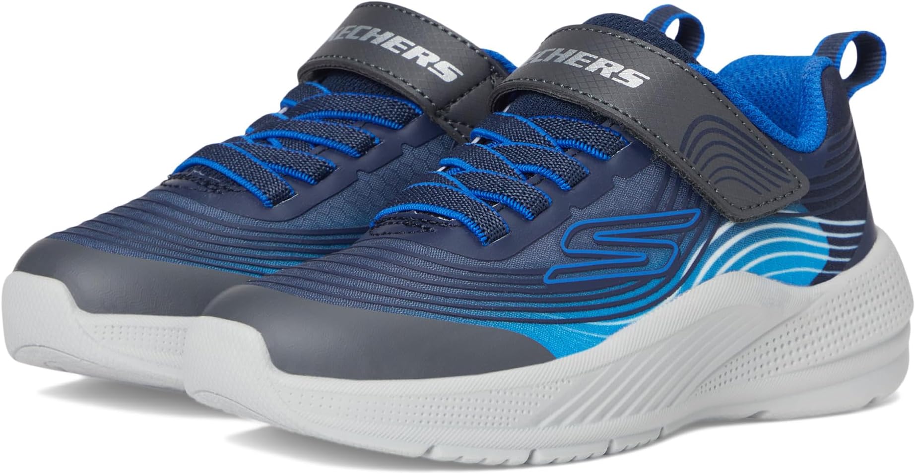 

Кроссовки SKECHERS KIDS Microspec Advance 403926L, Navy/Blue
