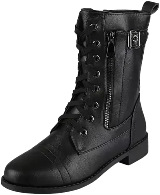 

Ботинки SWZEC Renegade с пряжкой, черный