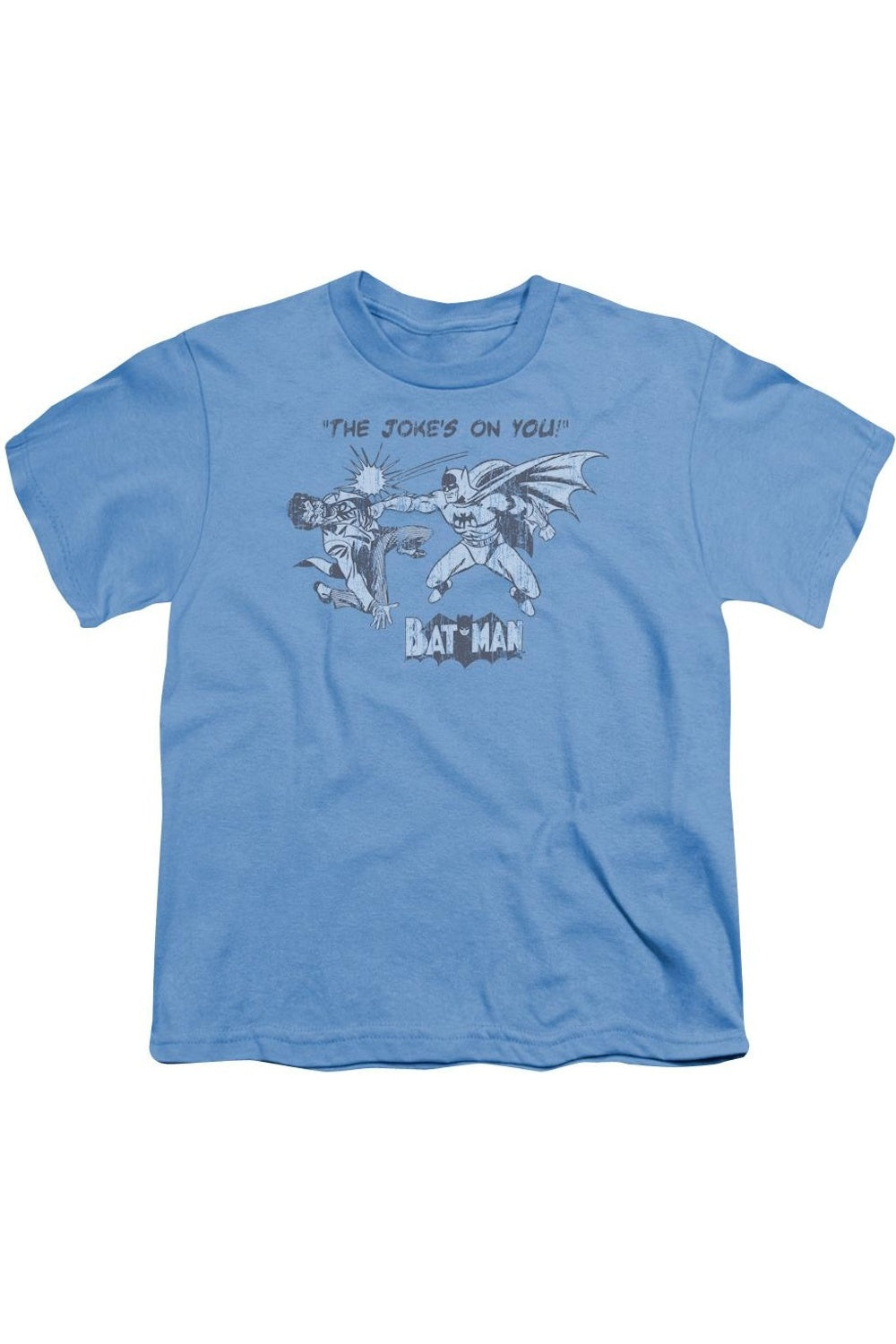 

Футболка с коротким рукавом для детей Batman "Шутки на тебя" Gildan, синий