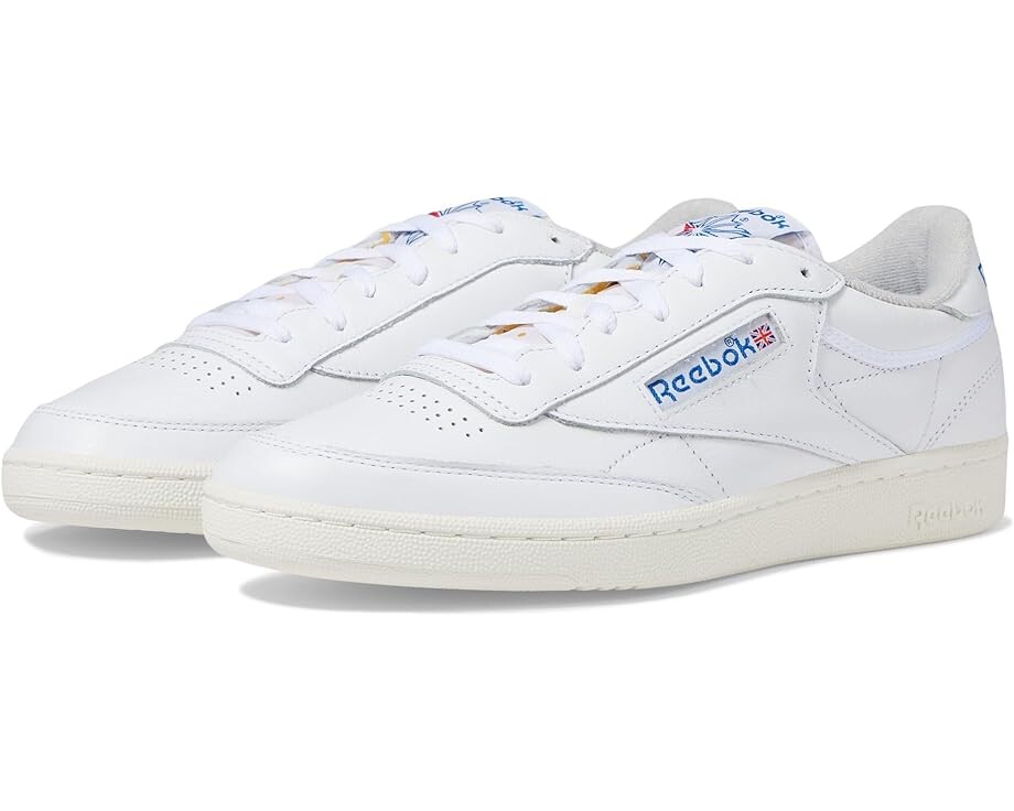 

Кроссовки Reebok Lifestyle Club C 85, цвет White/Chalk/Vector Blue