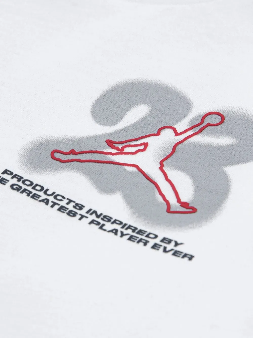 Футболка с графическим принтом Spray Junior Jordan Kids, белый — фото 3