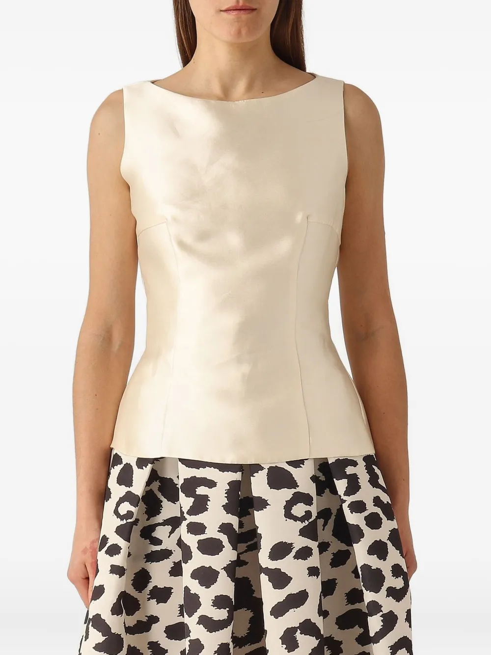 

Топ без рукавов GIADA CURTI, нейтральный