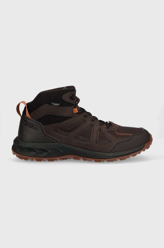 

Туфли Woodland 2 Texapore Mid Jack Wolfskin, коричневый