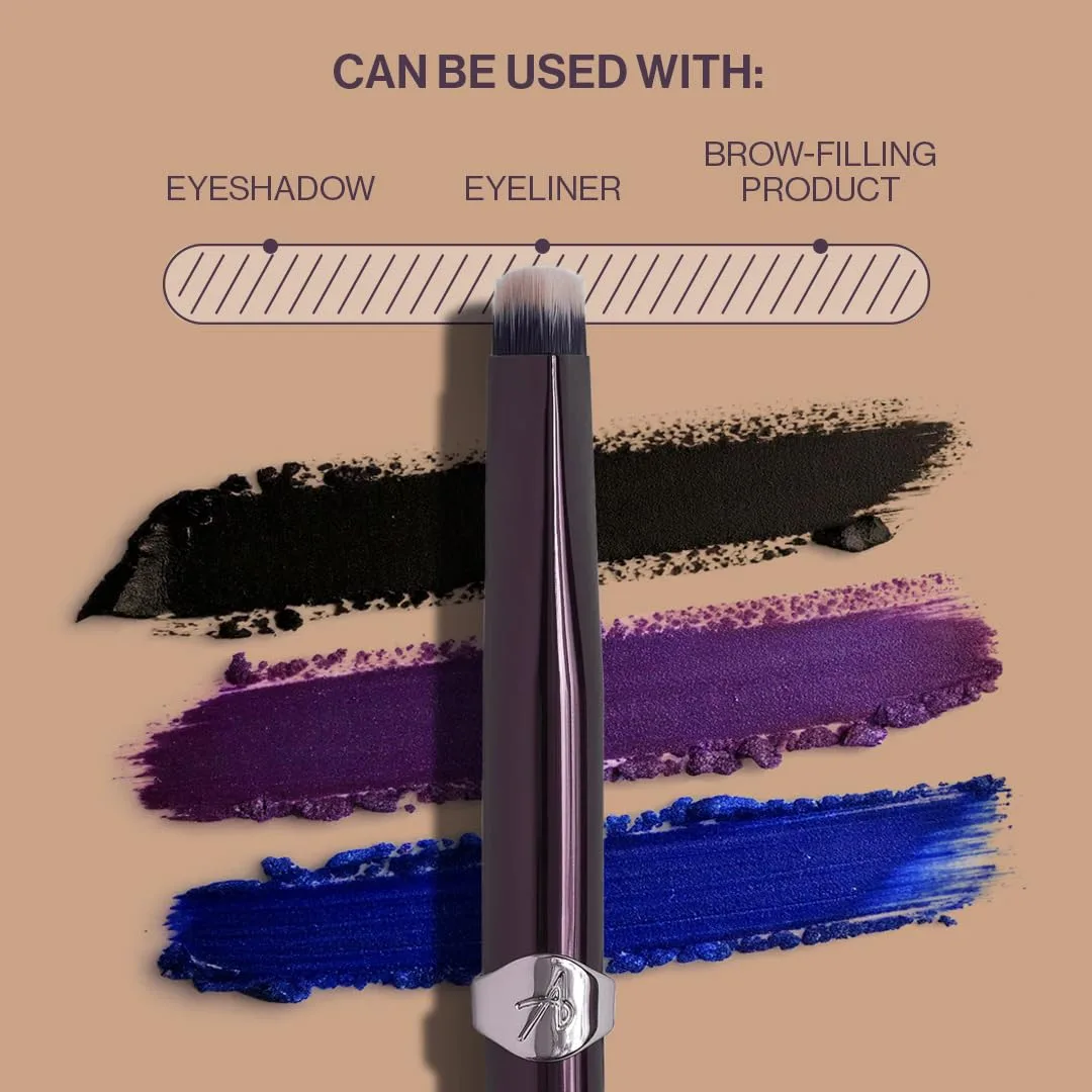 Кисть для детализации Anisa Beauty Eye Pinnacle Detail | Точная кисть для теней, подводки и бровей | Мягкие синтетические волокна для растушевки консилера, жидких и рассыпчатых текстур | Cruelty-Free — фото 4