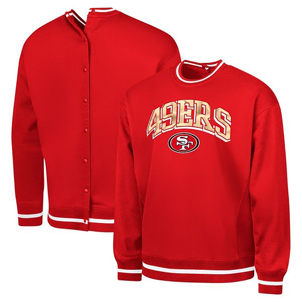 

Мужской свитшот San Francisco 49ers Adaptive Blocker Fleece G-Iii Sports By Carl Banks