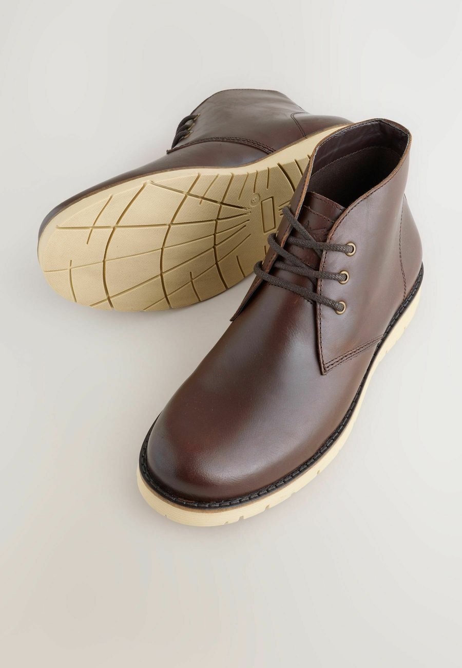 Ботинки Next Lace-up ankle boots, Tan Brown/Brown — фото 3