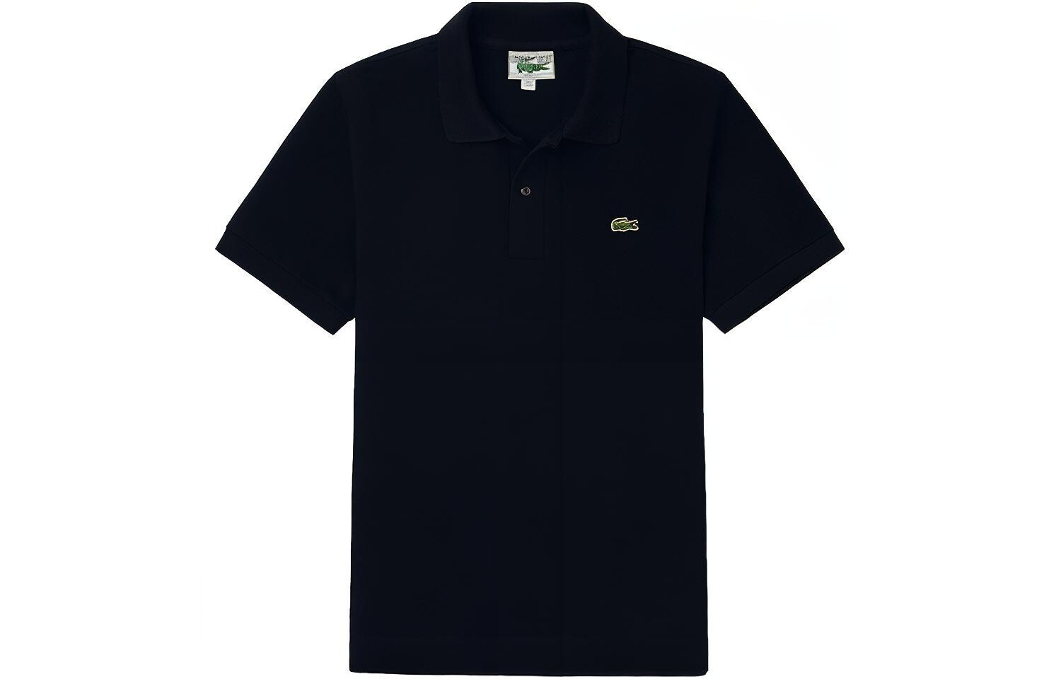 

Рубашка поло мужская темно-синяя Lacoste, темно-синий