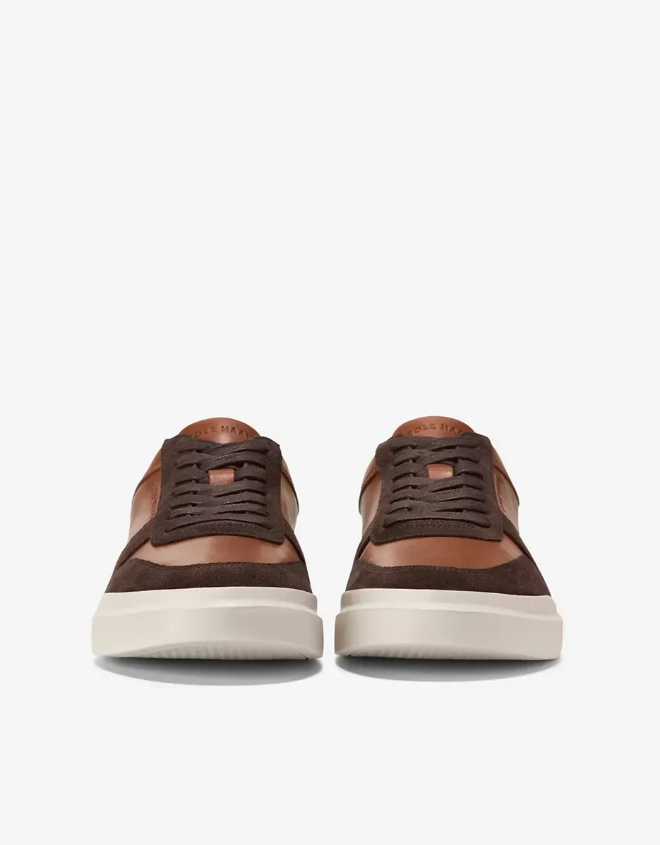 Мужские спортивные туфли классического стиля, выполненные из кожи Cole Haan, коричневый — фото 3