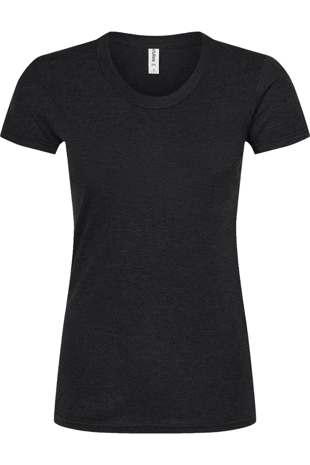 

Tultex женская облегающая футболка Tri-Blend, цвет graphite b