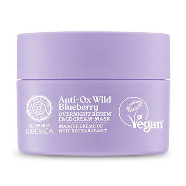 

Ночная крем-маска для лица Anti-Ox Wild Blueberry 50 мл Natura Siberica